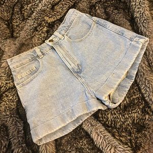 American Apparel High Waist Shorts